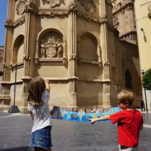 Gymkana por Murcia en familia